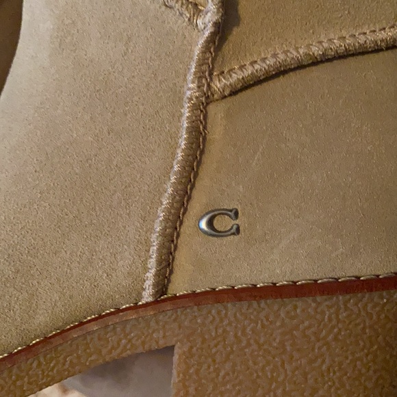 NIB Coach 2 way Shearling Boot - Picture 2 of 11